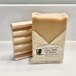 Oats, Milk & Honey Tallow Soap Bar