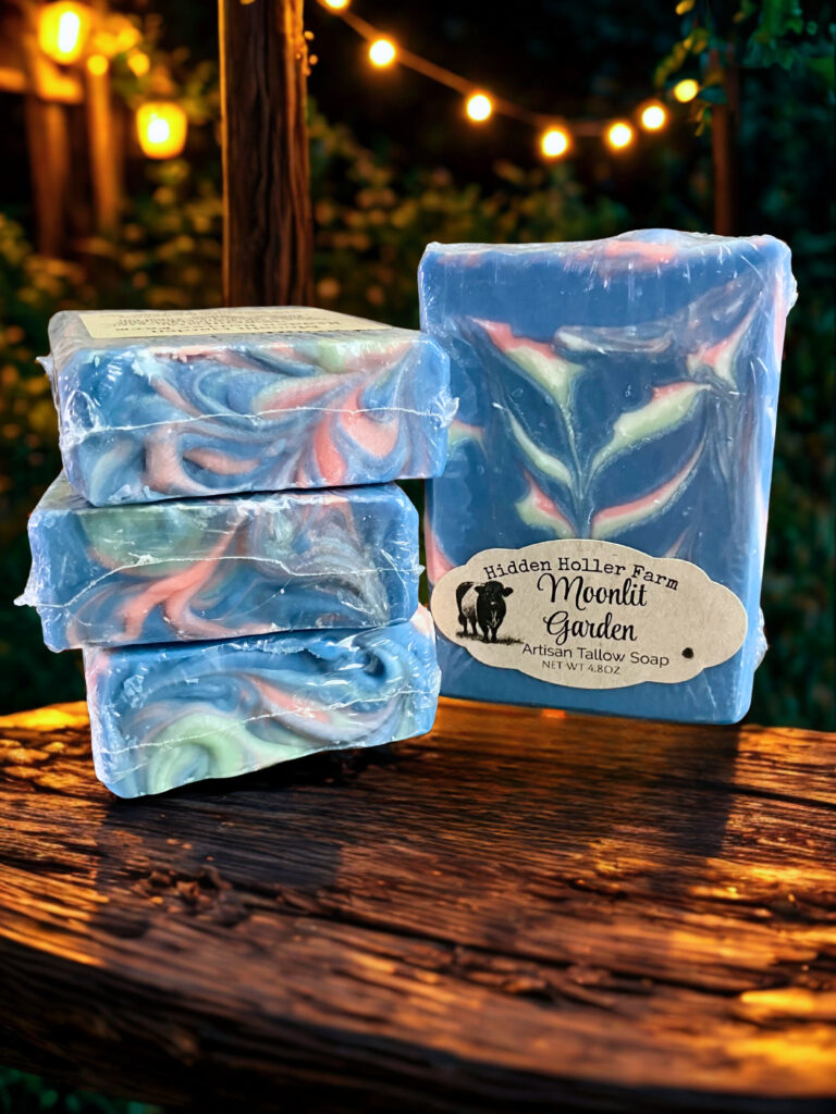 Moonlit Garden Tallow Soap with Essential Oils