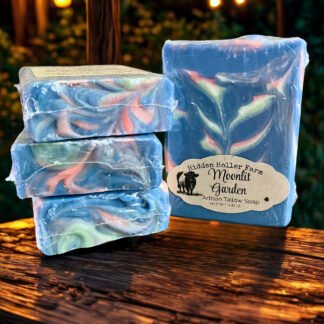 Moonlit Garden Tallow Soap with Essential Oils