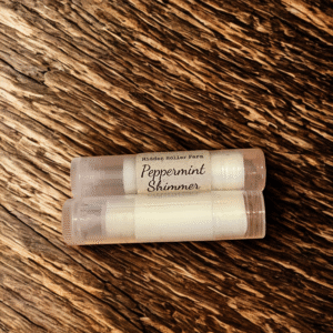 Peppermint Shimmer Tinted Tallow Lip Balm
