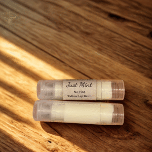 Just Mint - No Tint Tallow Lip Balm