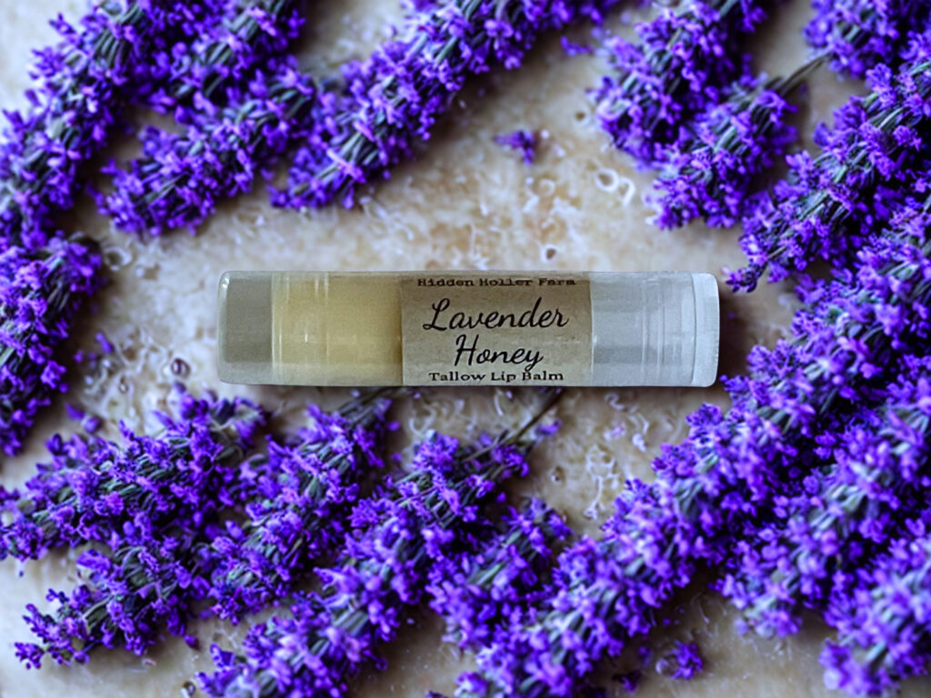 Lavender Honey (No Tint) Tallow Lip Balm