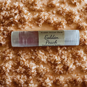 Golden Peach Tallow Lip Balm