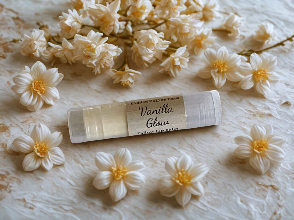 Vanilla Glow Tallow Lip Balm