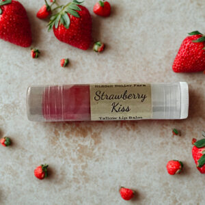 Strawberry Kiss Tallow Lip Balm