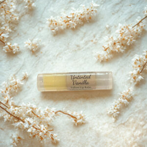 Untinted Vanilla Tallow Lip Balm