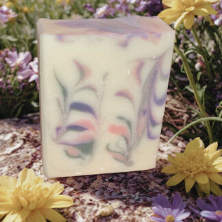Irises in Bloom Tallow Soap with Essential Oils