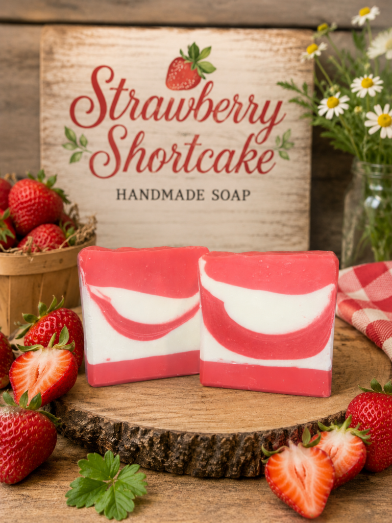 Strawberry Shortcake Tallow Soap