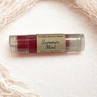 Summer Mint Tallow Lip Balm