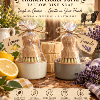 Tallow Dish Soap Sets