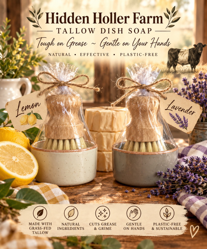 Tallow Dish Soap Sets